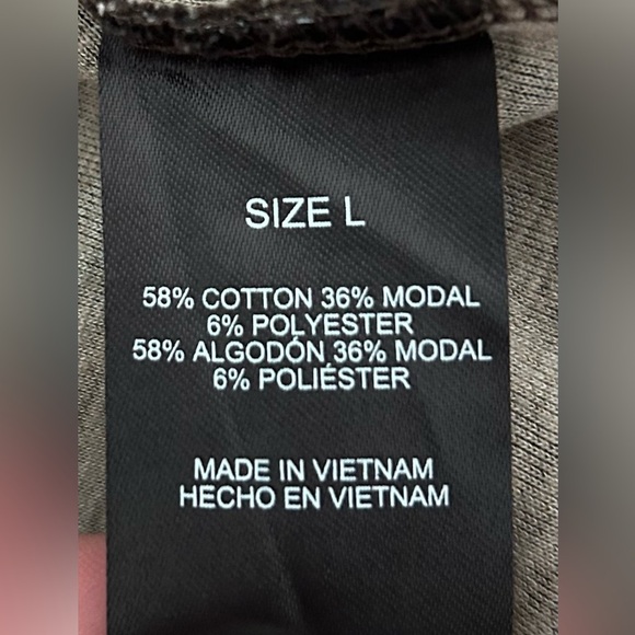 Jared Lang Men’s 1/4 Zip Pullover Brown Sweater Size Large - Picture 4 of 8